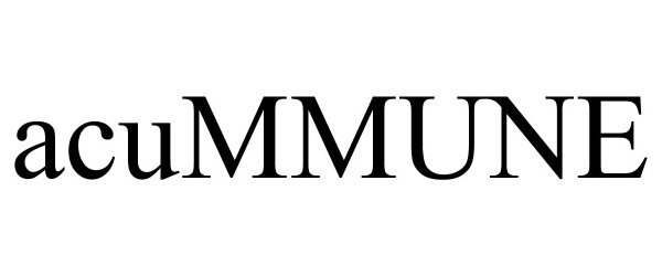 Trademark Logo ACUMMUNE