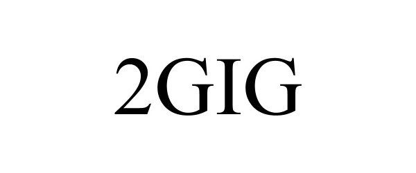 Trademark Logo 2GIG