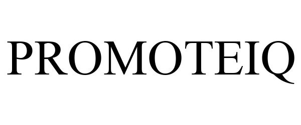 Trademark Logo PROMOTEIQ