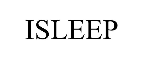 Trademark Logo ISLEEP
