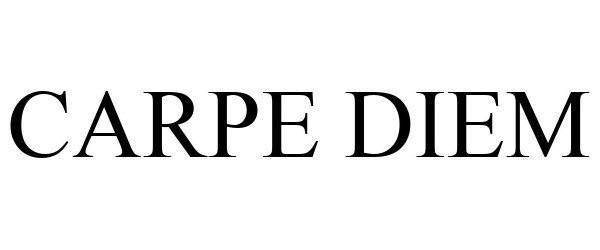Trademark Logo CARPE DIEM