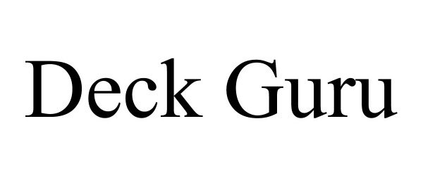 Trademark Logo DECK GURU