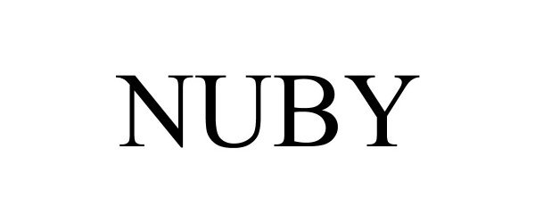 Trademark Logo NUBY