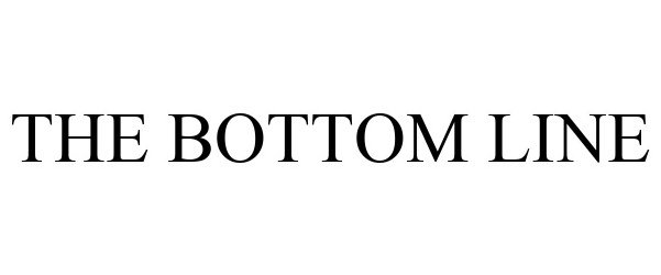 Trademark Logo THE BOTTOM LINE