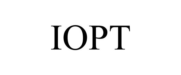 Trademark Logo IOPT