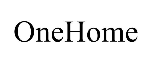 Trademark Logo ONEHOME