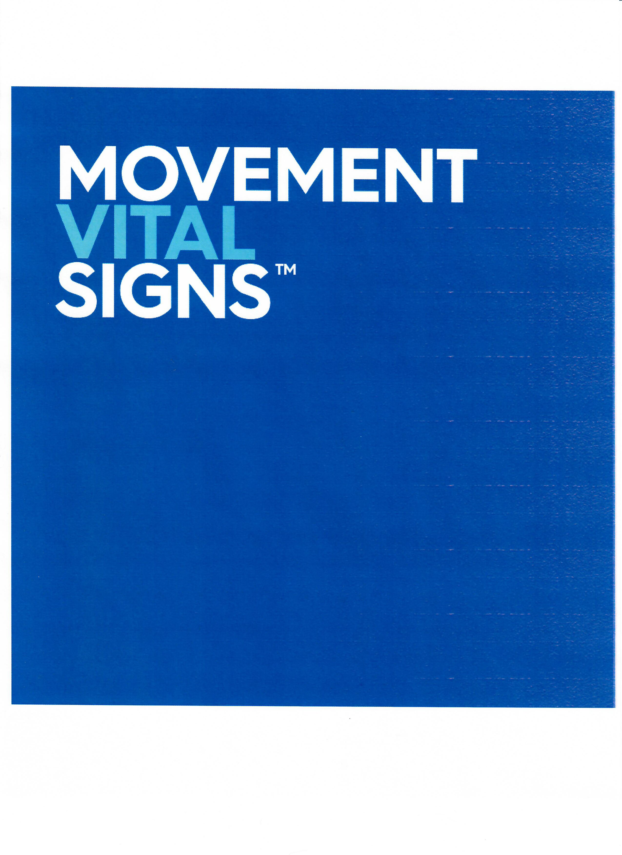  MOVEMENT VITAL SIGNS