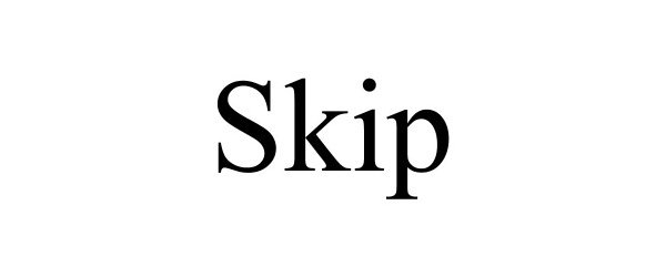 Trademark Logo SKIP