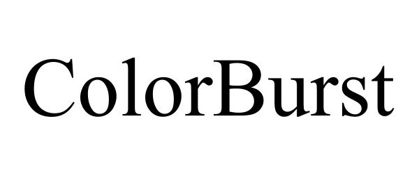 Trademark Logo COLORBURST