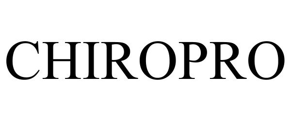 CHIROPRO