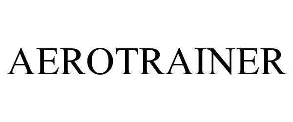 Trademark Logo AEROTRAINER