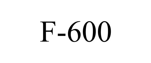 Trademark Logo F-600