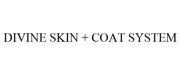  DIVINE SKIN + COAT SYSTEM