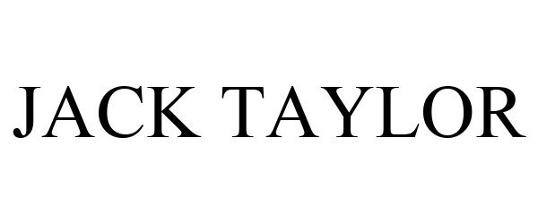 Trademark Logo JACK TAYLOR