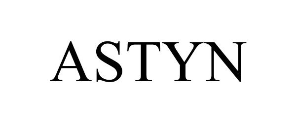 Trademark Logo ASTYN