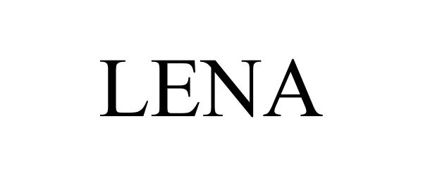 Trademark Logo LENA