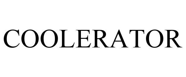 Trademark Logo COOLERATOR