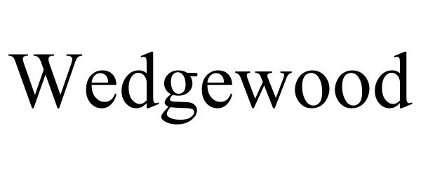 Trademark Logo WEDGEWOOD