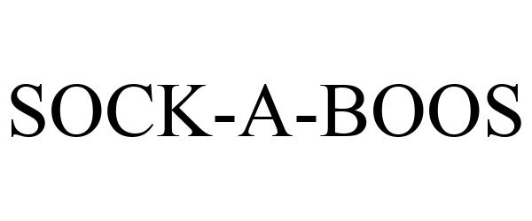 Trademark Logo SOCK-A-BOOS