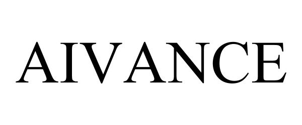 Trademark Logo AIVANCE