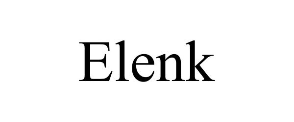 Trademark Logo ELENK