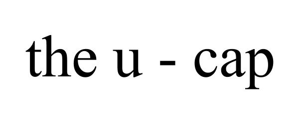 Trademark Logo THE U - CAP