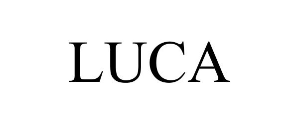 Trademark Logo LUCA