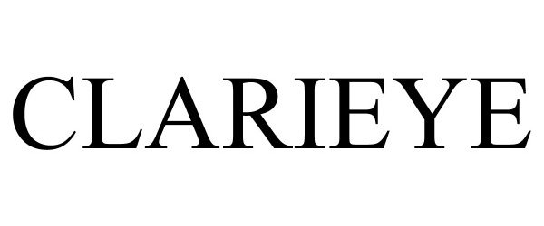 Trademark Logo CLARIEYE