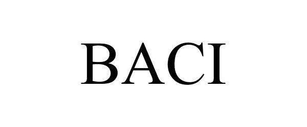 Trademark Logo BACI