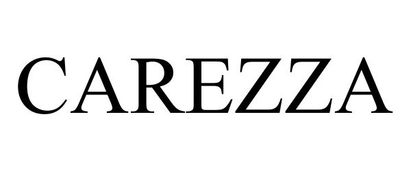 Trademark Logo CAREZZA