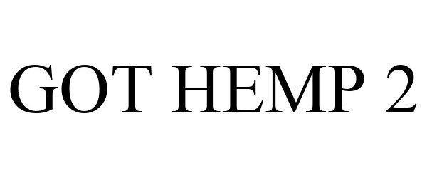 Trademark Logo GOT HEMP 2