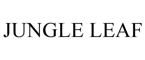 Trademark Logo JUNGLE LEAF