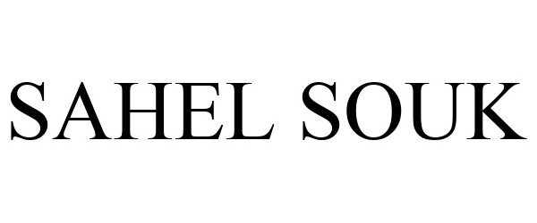 Trademark Logo SAHEL SOUK