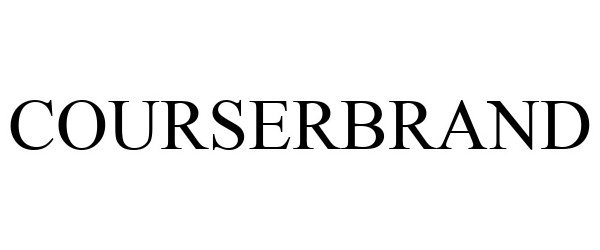 Trademark Logo COURSERBRAND