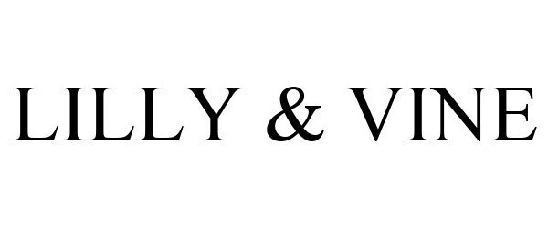 Trademark Logo LILLY & VINE