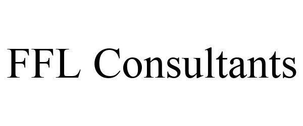 Trademark Logo FFL CONSULTANTS