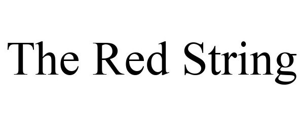 Trademark Logo THE RED STRING