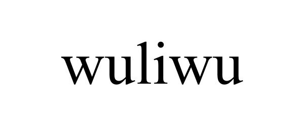 Trademark Logo WULIWU