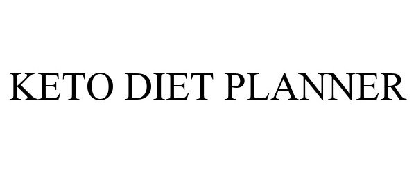 Trademark Logo KETO DIET PLANNER