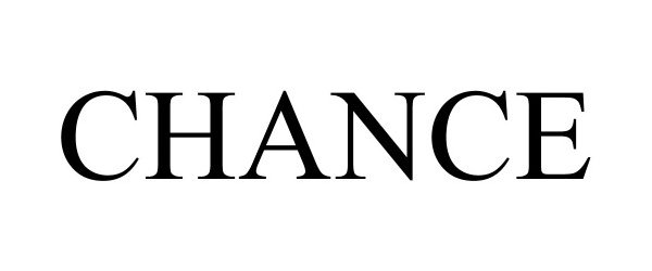 Trademark Logo CHANCE