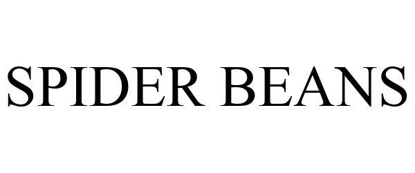 Trademark Logo SPIDER BEANS