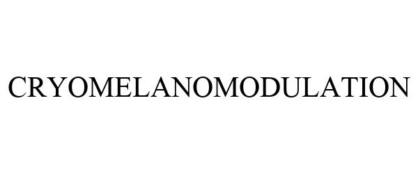 Trademark Logo CRYOMELANOMODULATION