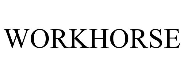 Trademark Logo WORKHORSE