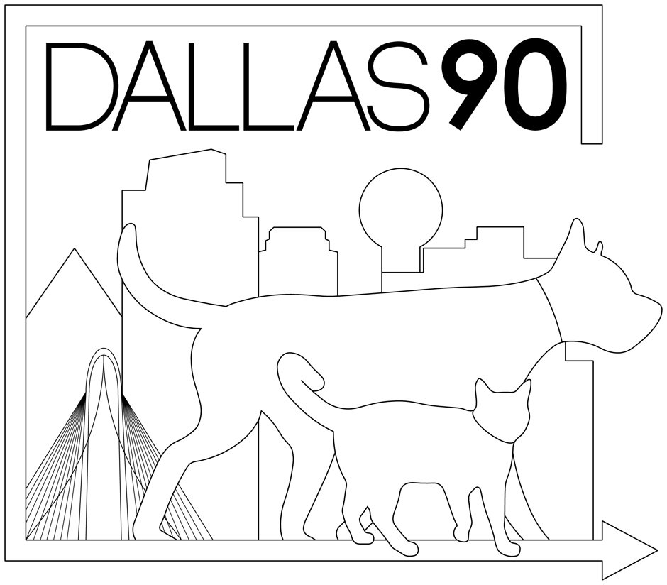 Trademark Logo DALLAS 90