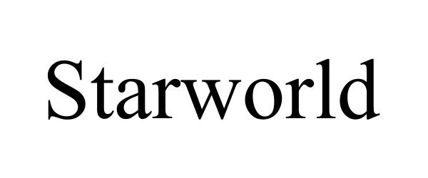 Trademark Logo STARWORLD