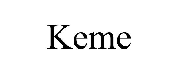 Trademark Logo KEME