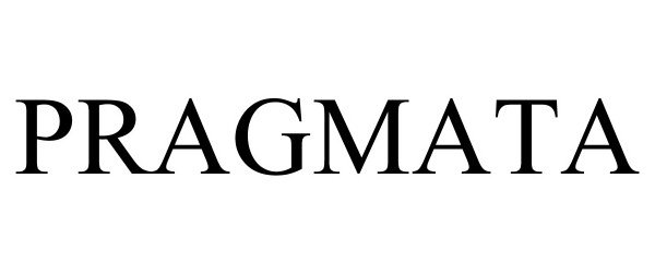 Trademark Logo PRAGMATA