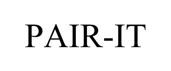 Trademark Logo PAIR-IT