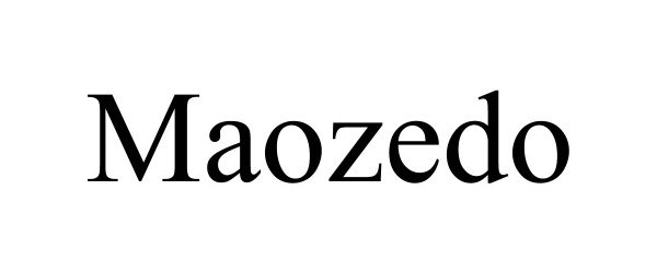  MAOZEDO