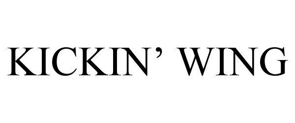 KICKIN' WING
